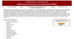Desktop Screenshot of mao-projekt.de